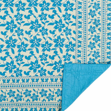 Briar Azure King Quilt 105Wx95L VHC Brands - The Fox Decor